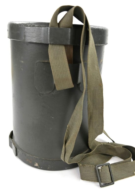 German Luftschutz Gasmask & Tornister VUPA