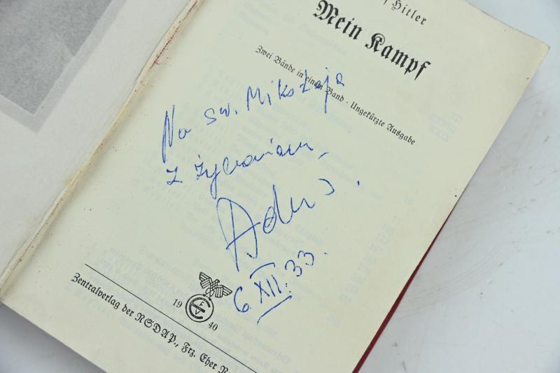 German Mein Kampf Pocket Book 1940