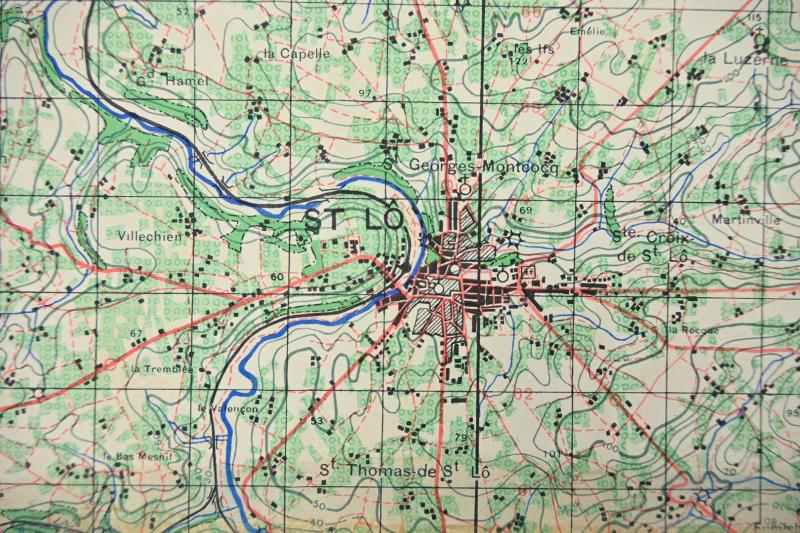 US WW2 Battlemap of St. Lo
