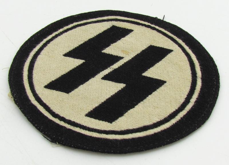 Waffen-SS Sport Shirt Insignia with RZM Tag