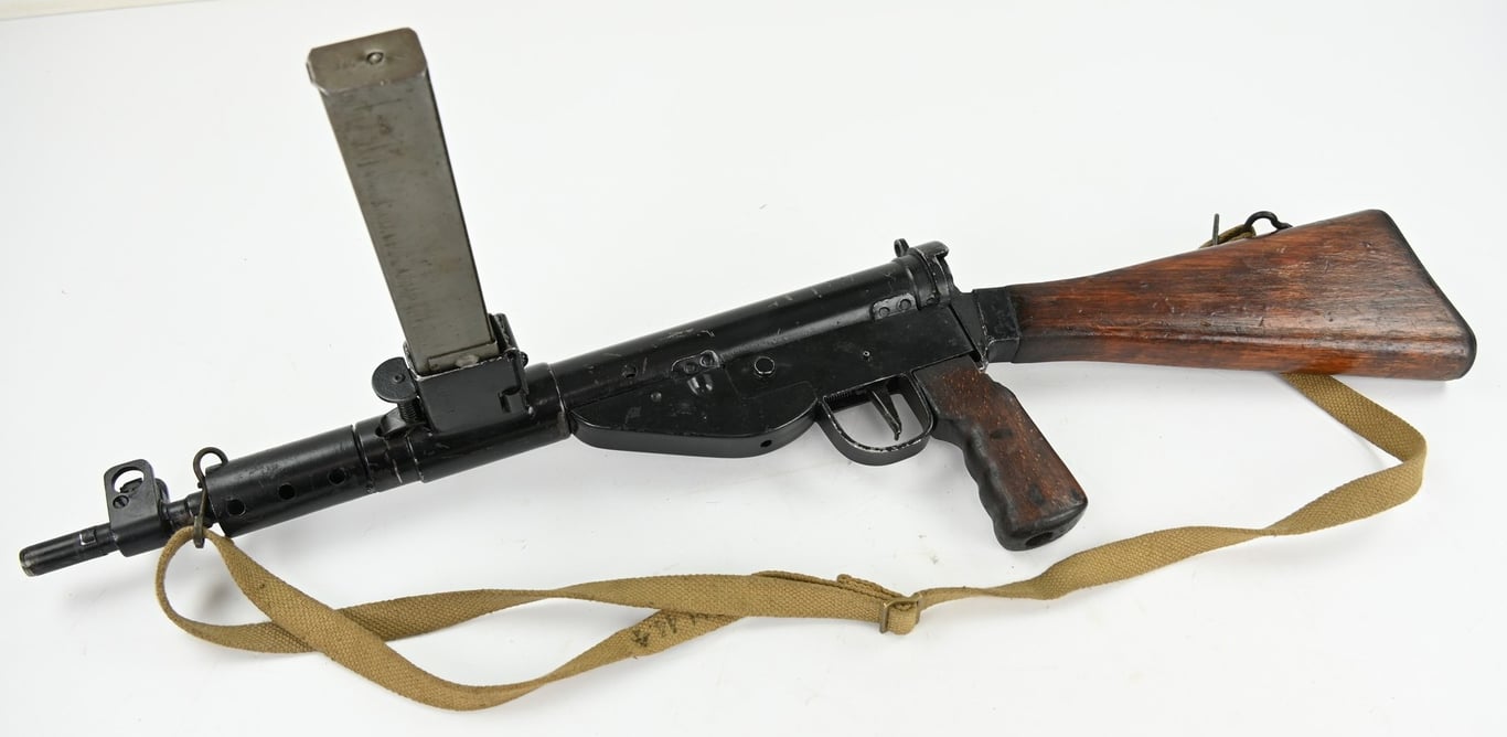 British WW2 MK5 Paratrooper Stengun