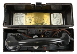 German WH FF33 Field Telephone 1944
