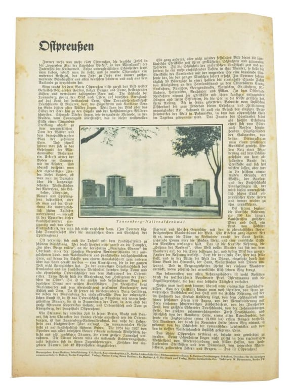 German Reichsmarine Magazine 1932