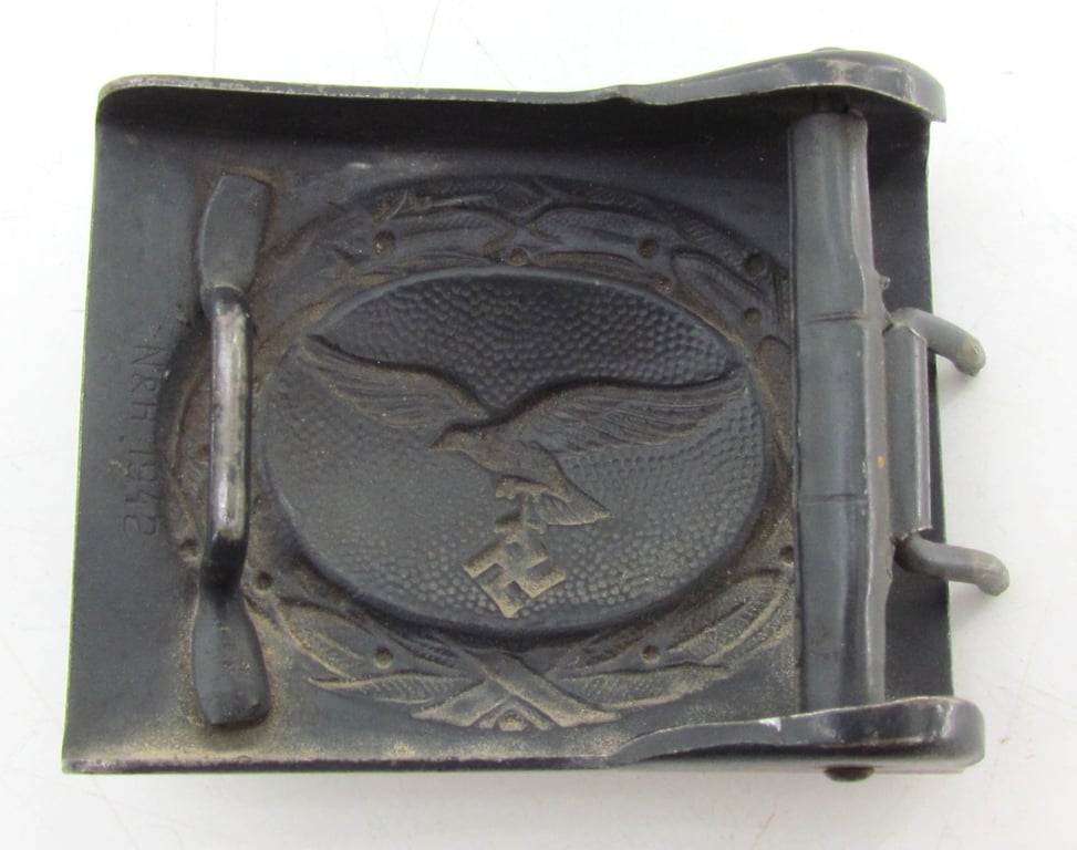 Luftwaffe steel belt buckle (N&H 1942)