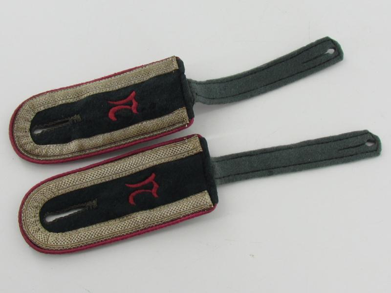 Wehrmacht (Heer) M36 shoulder boards ( NCO) NebelWerfer-Aufklärungs-Abts.'