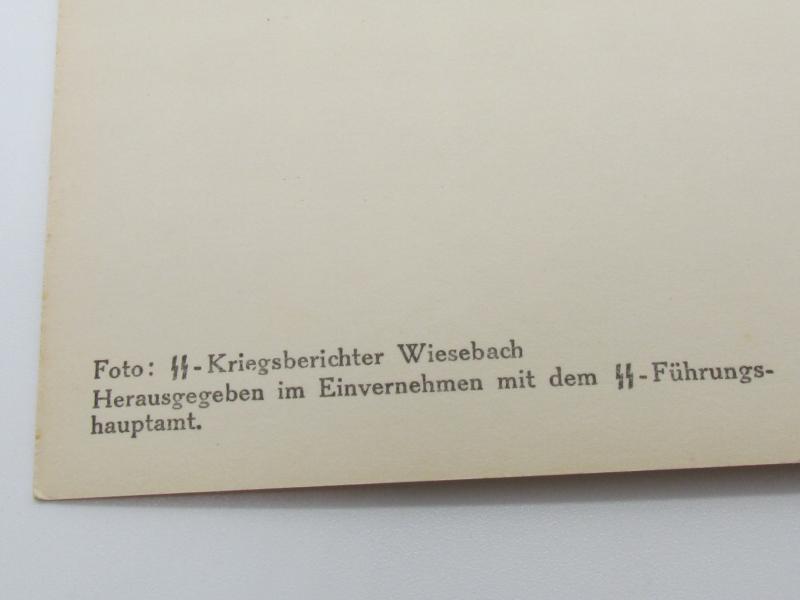 Postcard : Unsere Waffen-SS