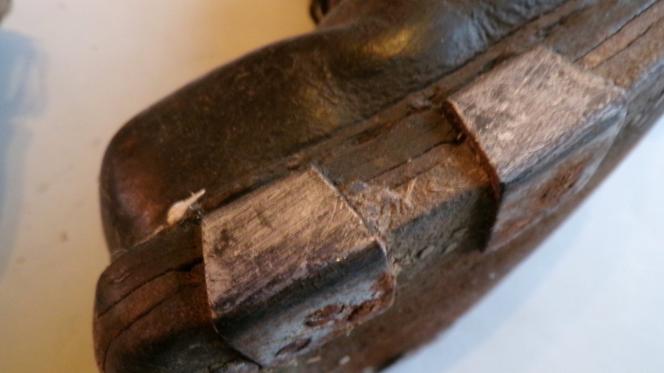 Wehrmacht Gebirgsjäger ski shoes