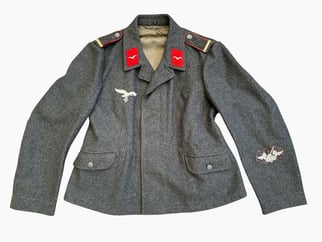 Luftwaffe anti-aircraft ‘Flak’ Fliegerbluse with Factory Label