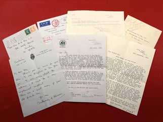 AUTHENTIC LETTERS FROM FIELD MARSHALL MONTGOMERY OF ALAMEIN...