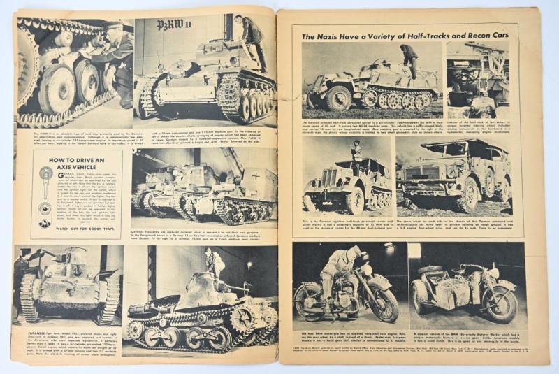 US WW2 Yank Magazine January 21st, 1944.