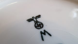 Kriegsmarine mess soup plate 1941