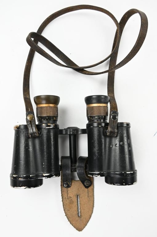 German WH Binocular 6x30 in Carrying Case