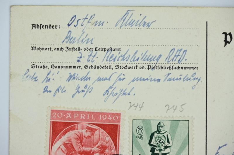 German Third Reich Postcard 'Es Kann nur Einer Siegen und das sind wir'