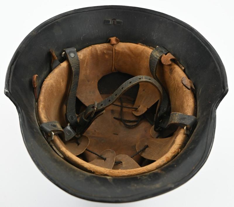 German M34 DD Fire Police Helmet