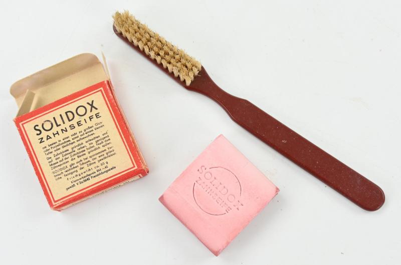 German Solidox Tooth Paste & Toothbrush