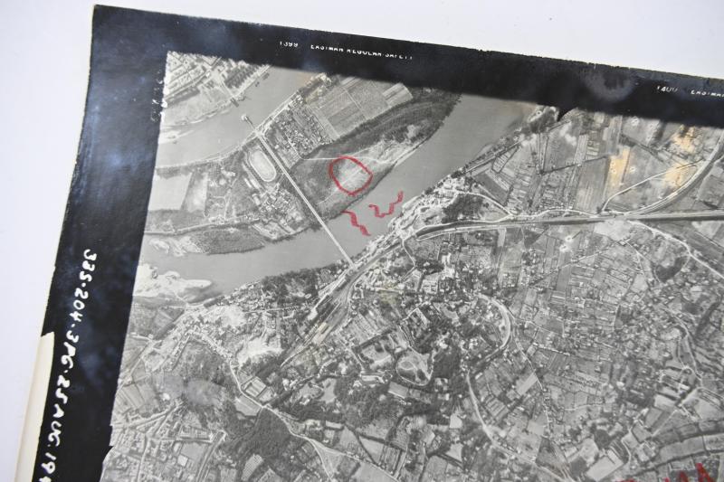 Allied WW2 Aerial Reconnaissance Picture France