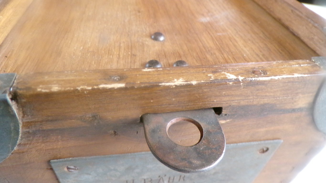 Named Kriegsmarine belongings chest