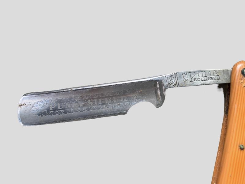 German WWII Puma Folding Razor