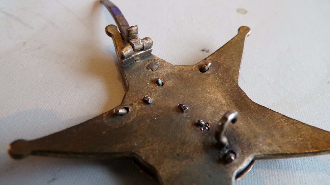 WWI Ottoman Empire 'Iron Crescent' (Gallipoli Star)