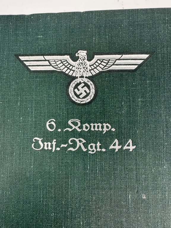 WW2 German photo album "6.Komp.Inf.-Reg.44"
