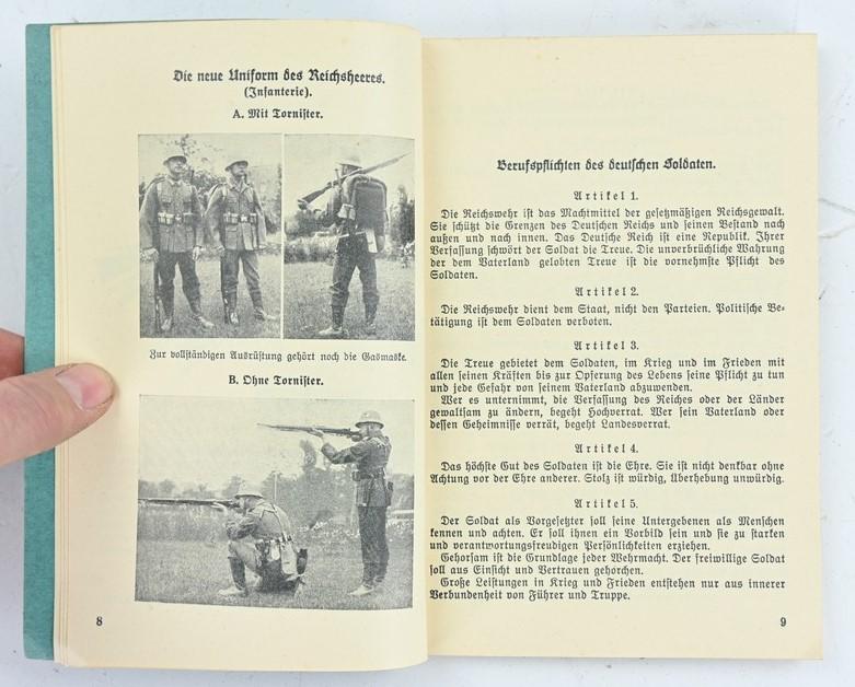 German WH Soldiers Manual 'Soldatenfibel'