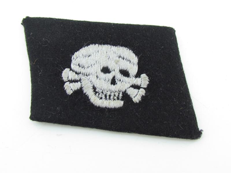 Waffen SS Totenkopf Collar Tabs Set