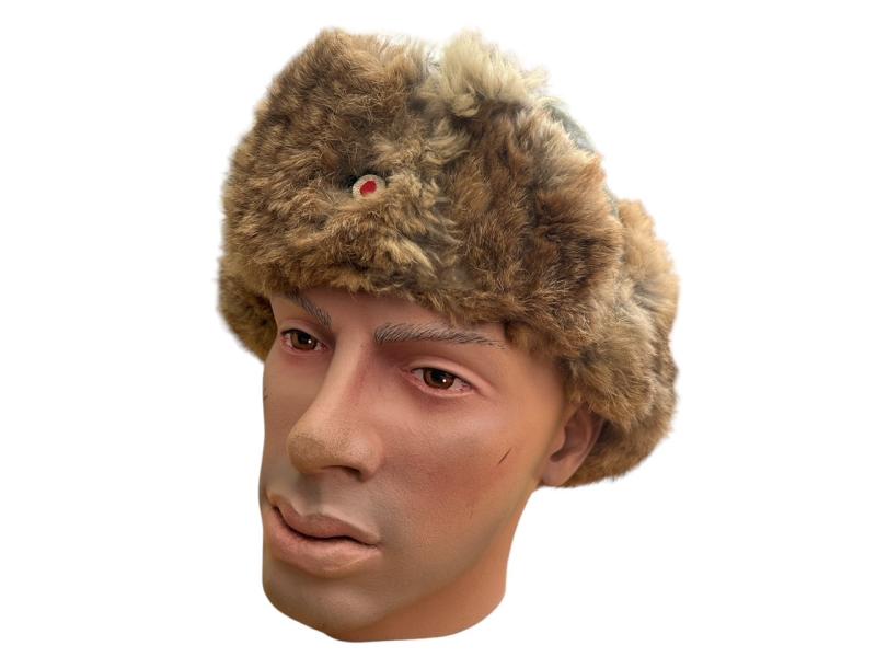 Wehrmacht ( Rabbit Fur )Winter Pelzmütze...RB Numbered 1943