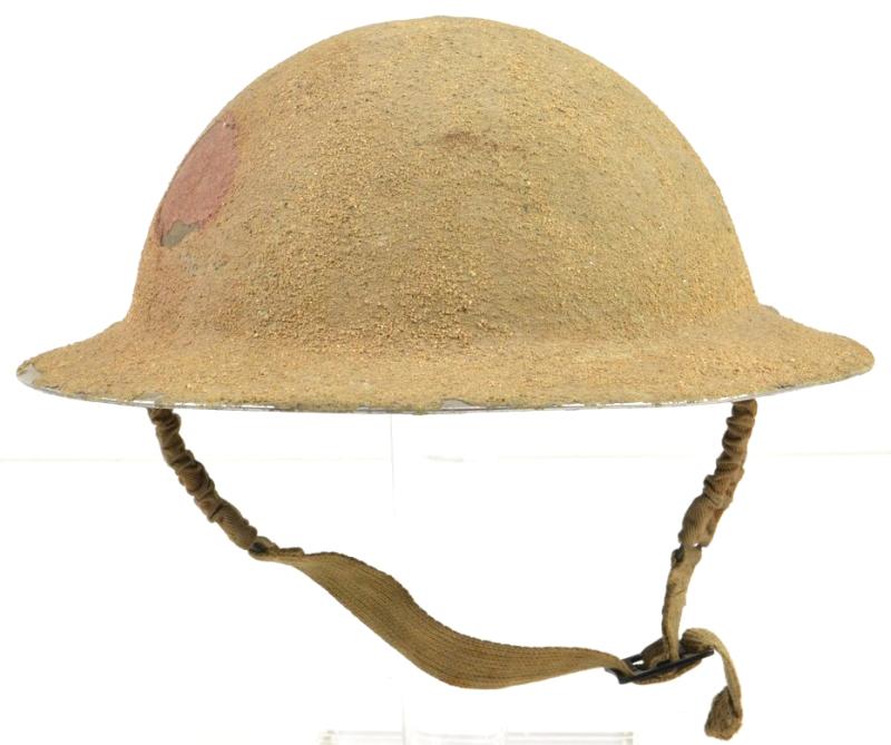 British WW2 XVI Corps Tropical Combat Helmet