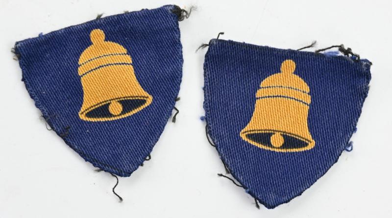 British WW2 South Midland District Formation Patch Set