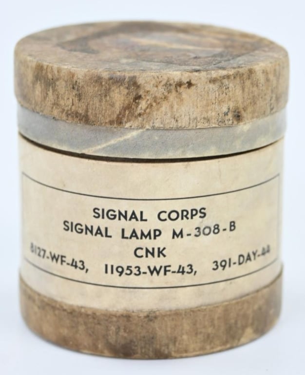 US WW2 Dinghy Signal Lamp M-308-B