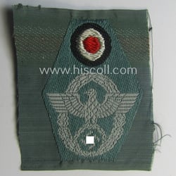 Police (ie. 'Polizei') so-called: 'M43-pattern, 'combined cap-eagle- and...