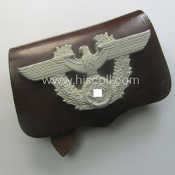 Unusual, brownish-toned 'Polizei' ie. 'Gendarmerie' (police), enlisted-mens'- (ie....