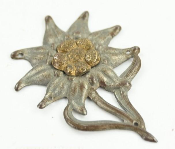 German WH GBJ Side Cap Edelweiss