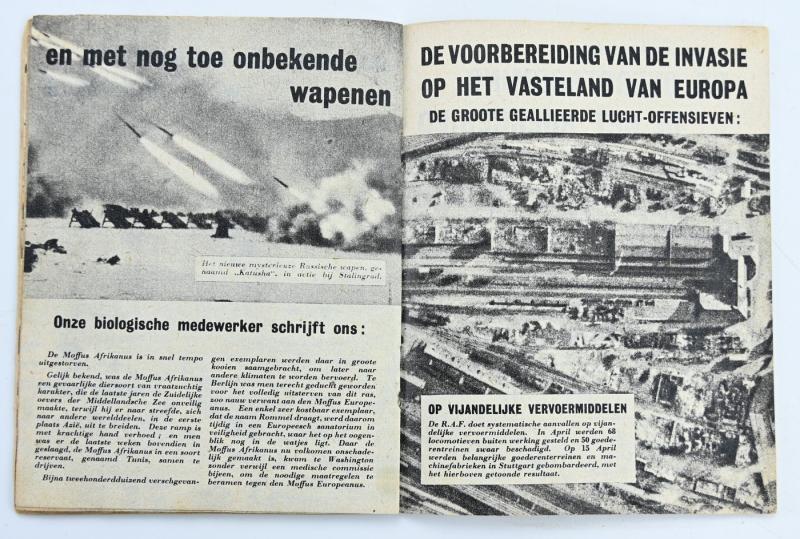 British RAF WW2 Droppingsbooklet 'De Wervelwind'
