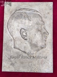 Adolph Hitler Relief Plaque
