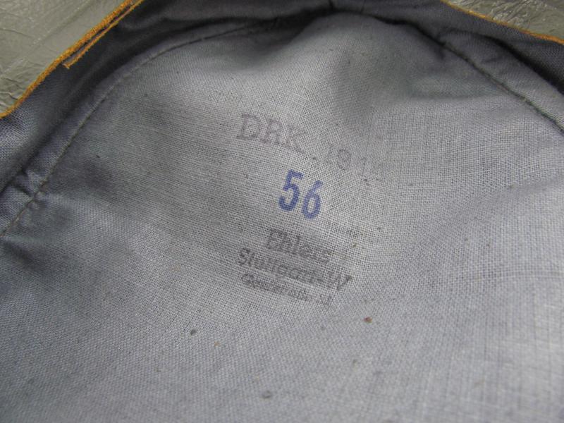 German DRK M43 Style Cap Marked DRK 1944