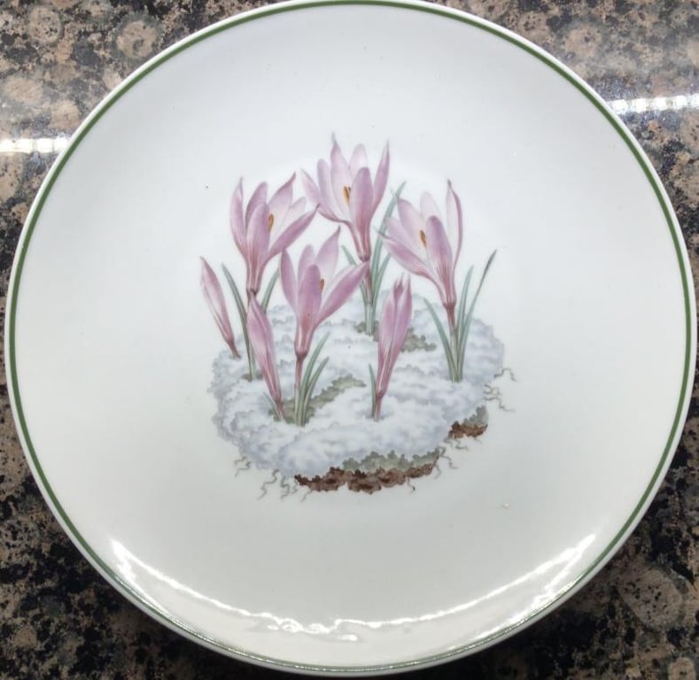 Allach Produced  Oswald Pohl Weinacht Plate