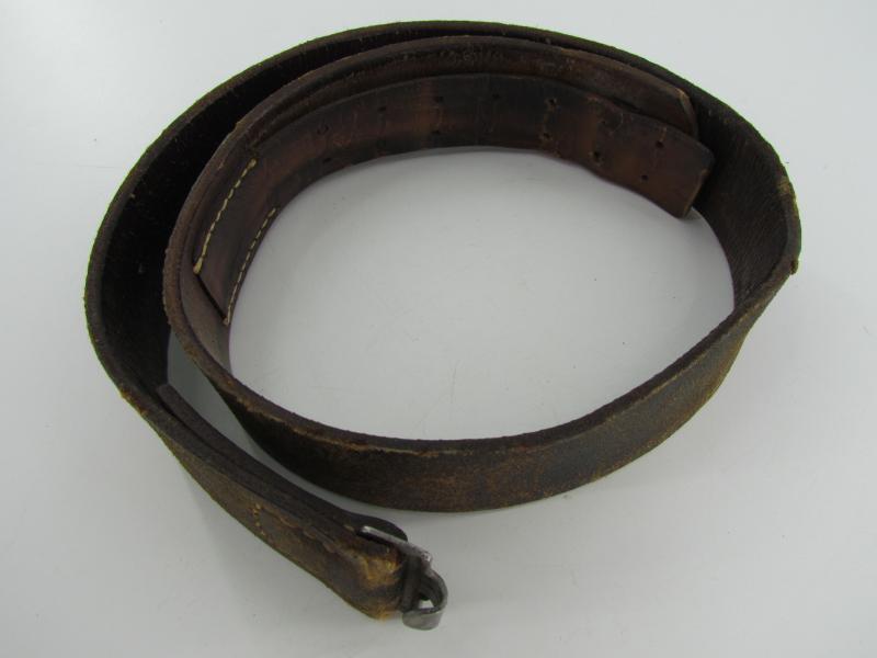 German Leather Equipment Belt.