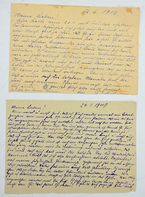 German Prisoner of War Postcards from Russia