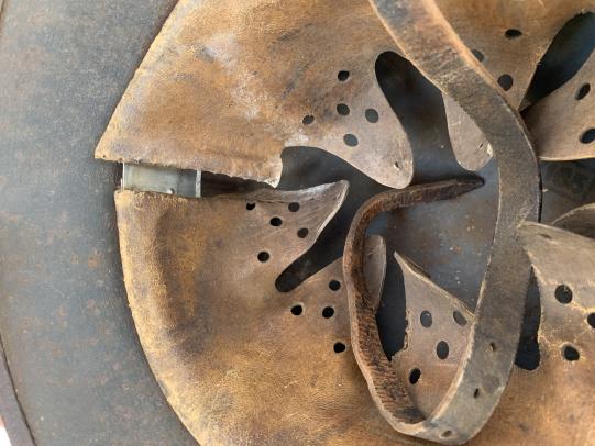 Luftwaffe M35 re-issued Single Decal Helmet