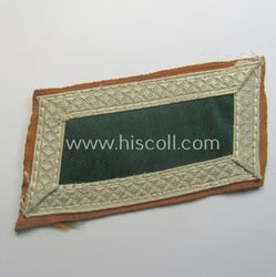 Regrettably single, (partly!) 'BeVo'-woven, NCO-pattern 'Ostvölker'-collar-tab as intended...