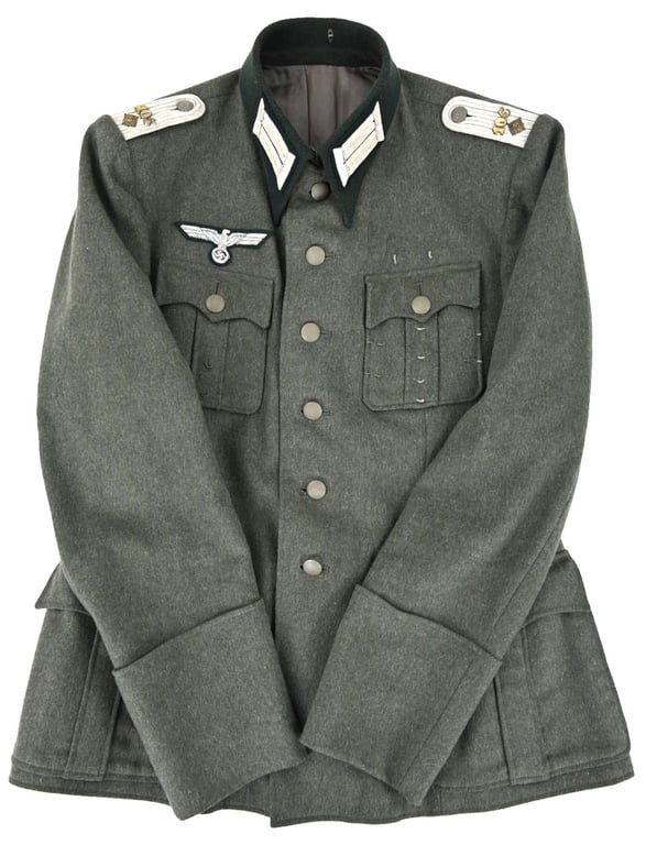 German WH DKIG Tunic Grenadier Regiment 105 Oberleutnant Hans Hoppe