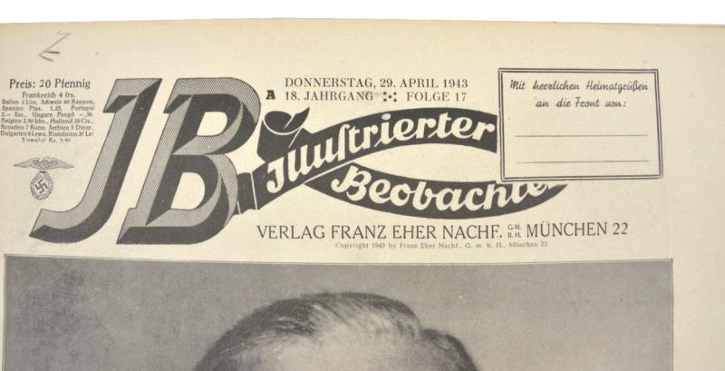 German Magazine “Illustrierter Beobachter ”29 April 1943