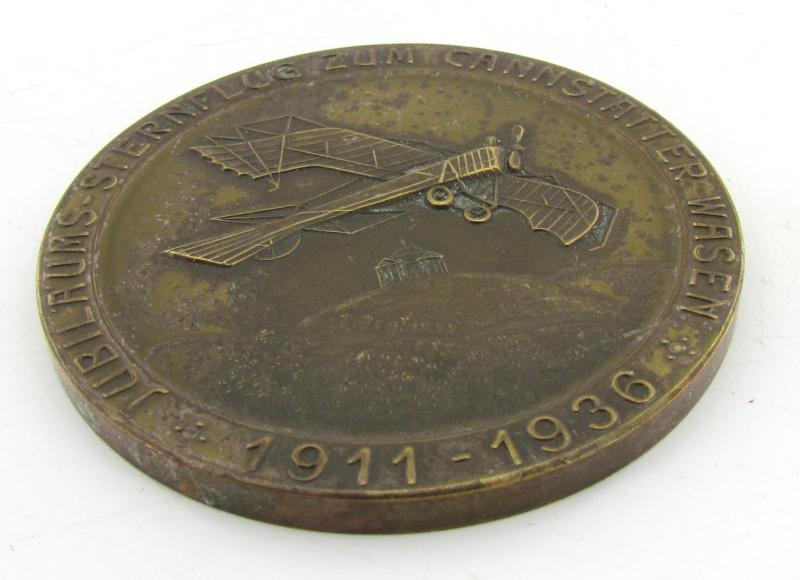 Rare 1936 DLV Medal (Deutscher Luftsportverband) in Case