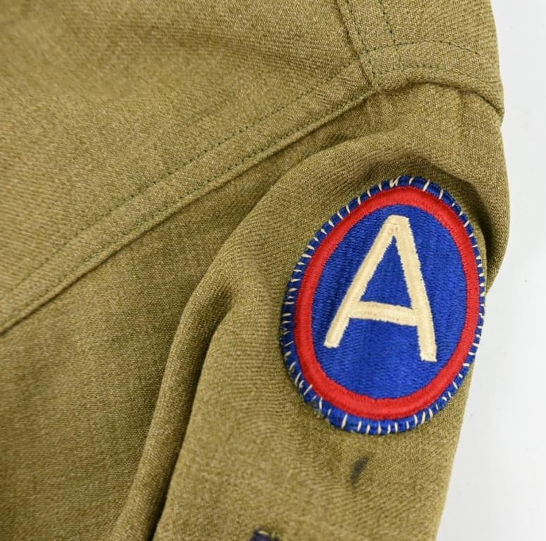 US WW2 3rd Army Wool Shirt