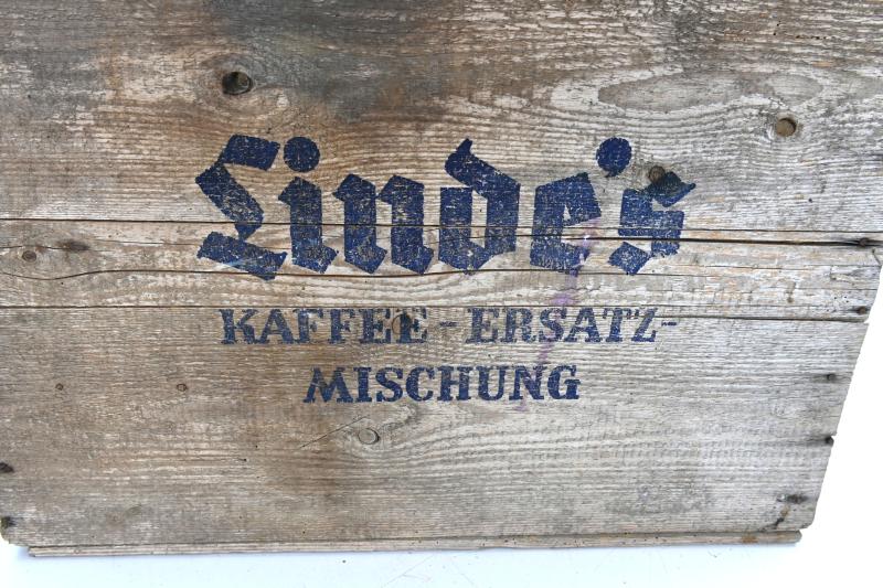 German Third Reich Era Linde's Coffee Box
