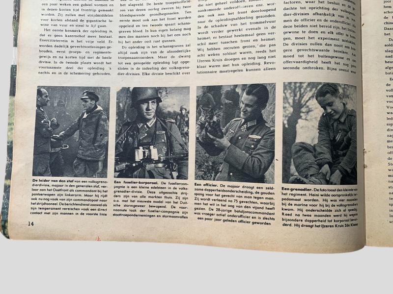 German WWII Magazine 'Signal' 1945 Nr. 4
