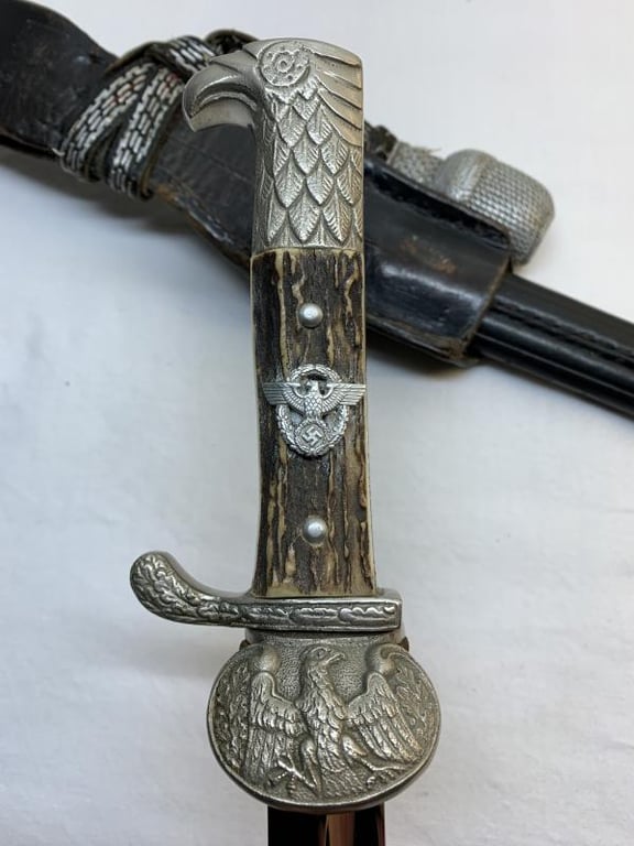 Small Police Clamshell Bayonet - Clemen & Jung -