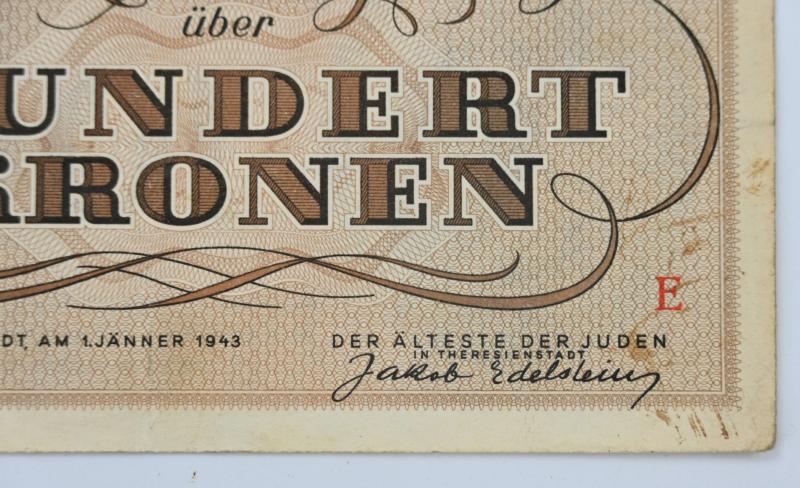 German WW2 Theresienstadt (Terezin) Concentration Camp Banknotes