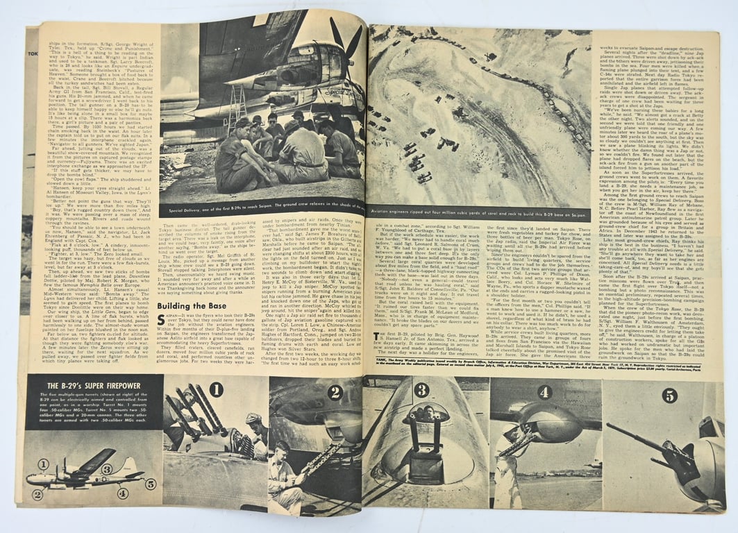 US WW2 Yank Magazine December 31, 1944